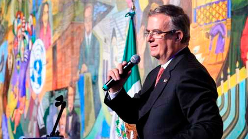 Ebrard es invitado por la comunidad judía en México a presentación de mural histórico 