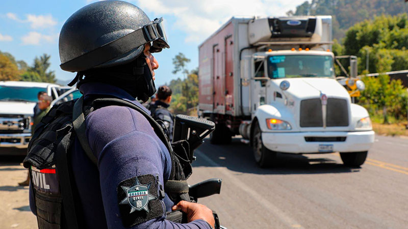 Se atendieron 105 accidentes viales en Michoacán durante la Semana Santa:SSP 