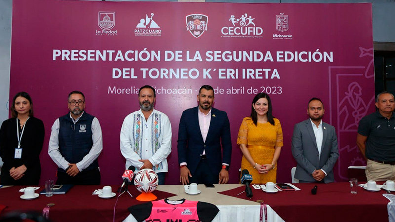 Presenta Cecufid la convocatoria del Torneo K’eri Ireta 2023 