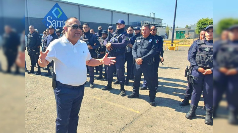 Blindaje Morelia: encabeza Ortega Silva acciones operativas en la capital del estado 
