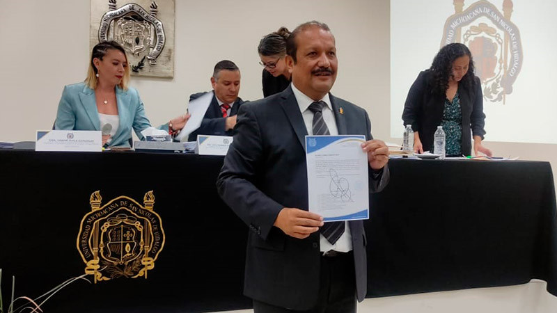 Facultad de Derecho de la UMSNH ya cuenta con nuevo director