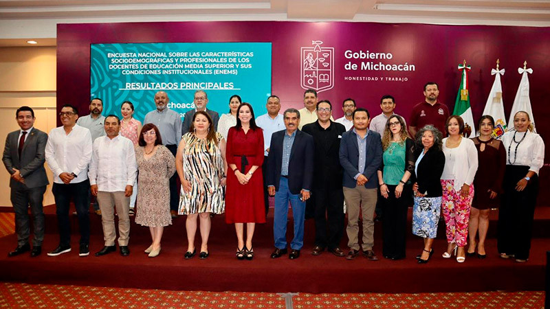 Crece en Michoacán participación de docentes de media superior: IEMSySEM