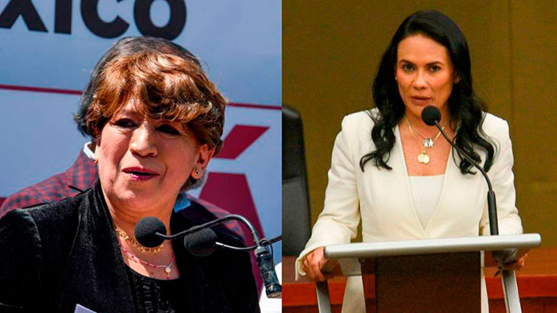  "El PRI es sinónimo de corrupción", así inicia el debate Delfina Gómez 