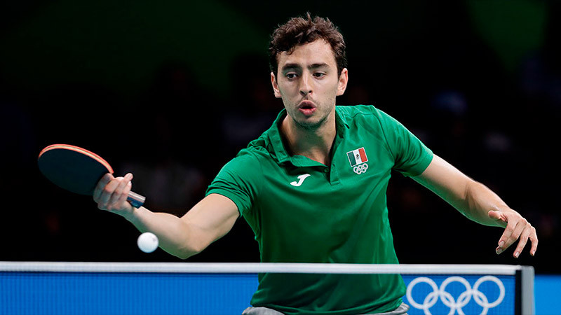 Deportista mexicano Marcos Madrid resulta Campeón Centroamericano de tenis de mesa 