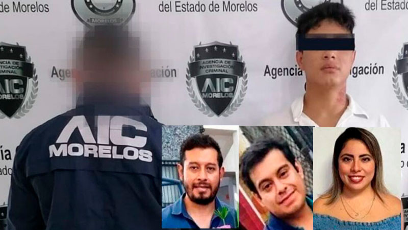 Detienen a presunto implicado en el asesinato de 3 jóvenes en Huitzilac 