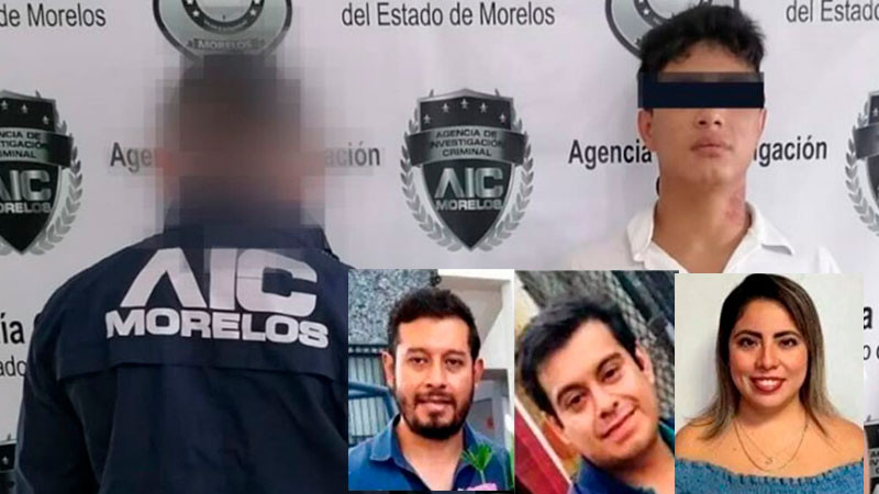 Detienen a presunto implicado en el asesinato de 3 jóvenes en Huitzilac