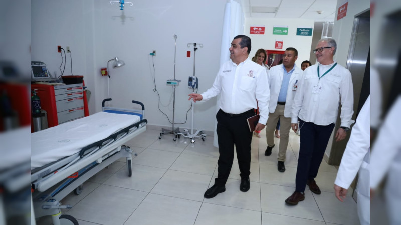 Inaugura SSM unidad de atención oftálmica en hospital de Zacapu