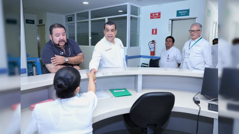 Inaugura SSM unidad de atención oftálmica en hospital de Zacapu