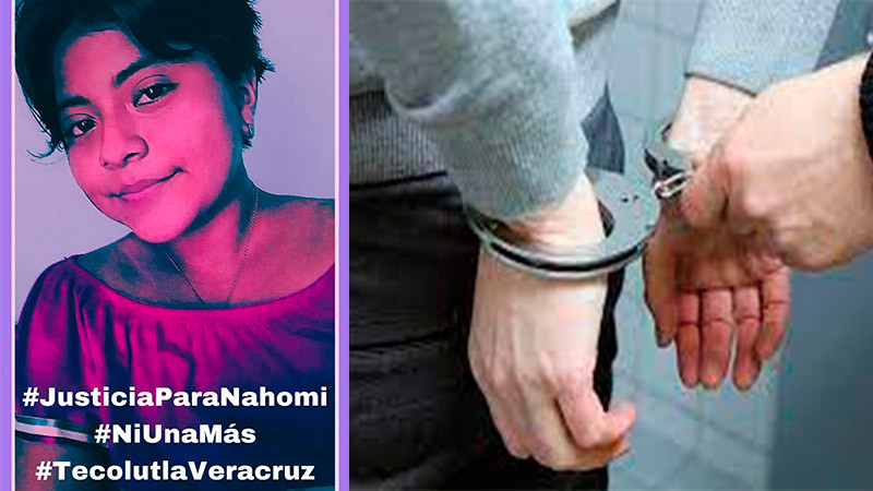 Padre del presunto feminicida de Nahomi lo entrega a las autoridades, en Veracruz 