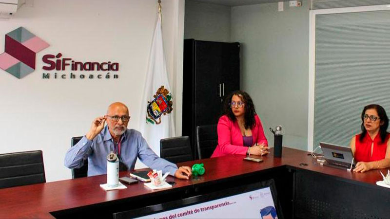 Instala Sí Financia su Comité de Transparencia, en Michoacán 