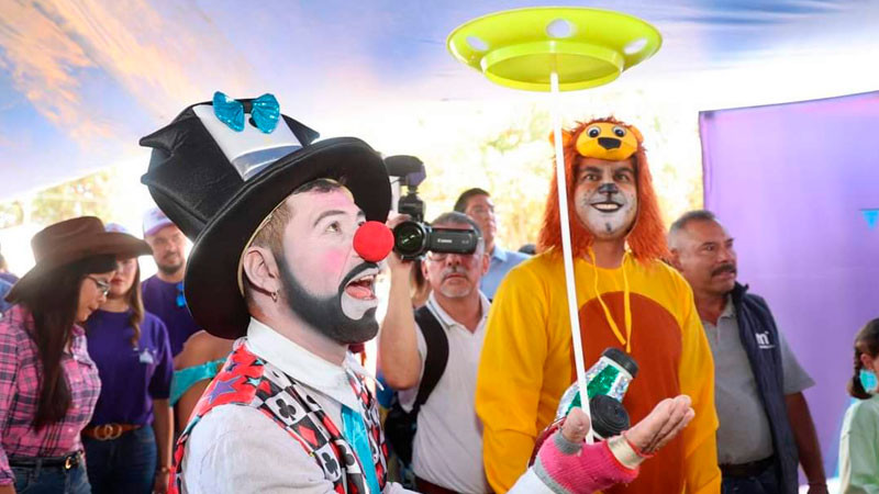 "Cirkua" llevará alegría y diversión a 6 tenencias de Morelia la próxima semana 