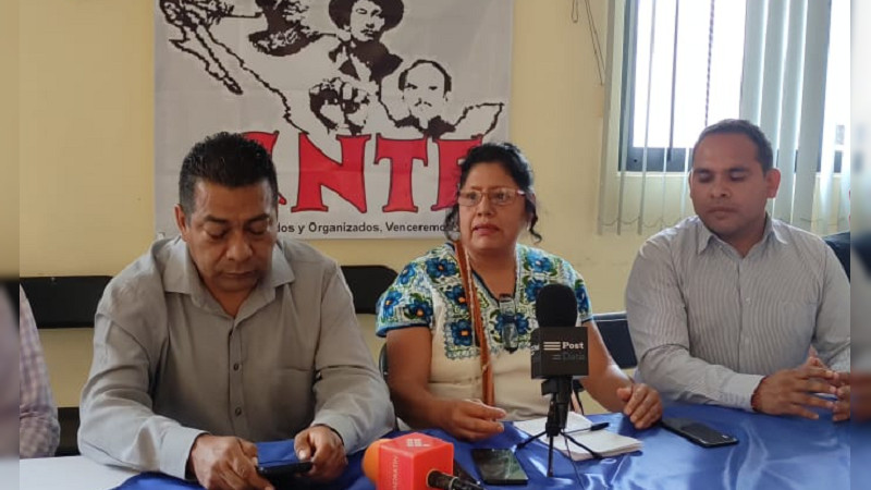 Nueva dirigente del CNTE en Michoacán, asegura va por la unidad  
