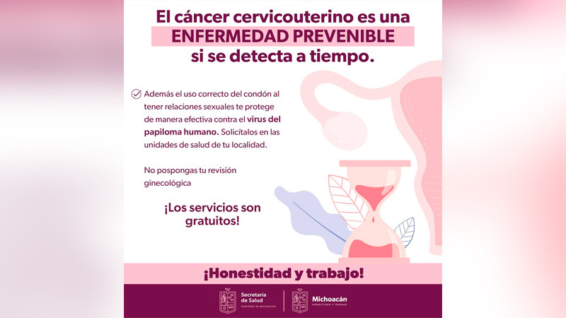 Un diagnóstico positivo al Virus del Papiloma Humano no significa que se desarrollará cáncer cervicouterino: SSM 
