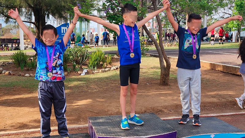 Un éxito, Festival Atlético Infantil en Morelia