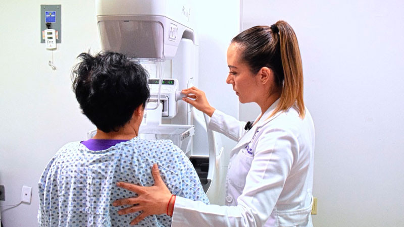 Anuncia Secretaría de Salud jornada de mastografías gratuitas en 5 municipios de Michoacán 