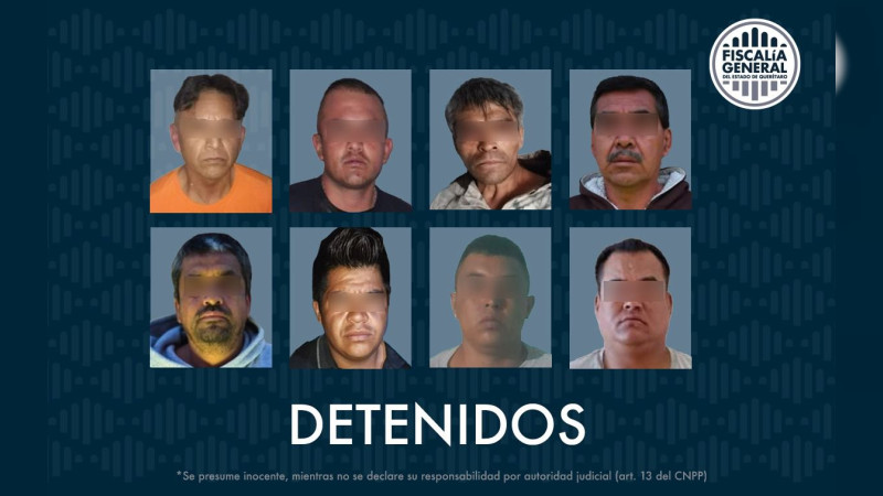 Cinco personas detenidas por homicidio de un hombre en San Juan del Río