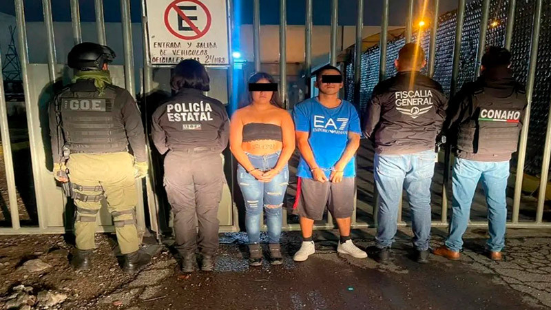 En Estado de México, detienen a pareja por presuntamente matar a testigos de un robo 