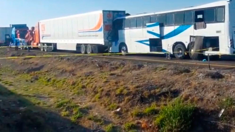 Fatal choque en la autopista México-Querétaro; deja una persona si vida  