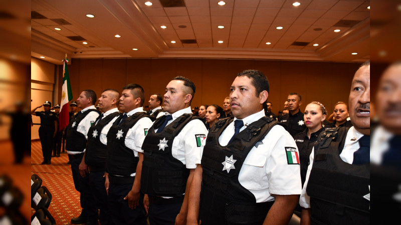 Tiene Policía Auxiliar suficiente estado de fuerza para desplegarse en Michoacán: César Sánchez