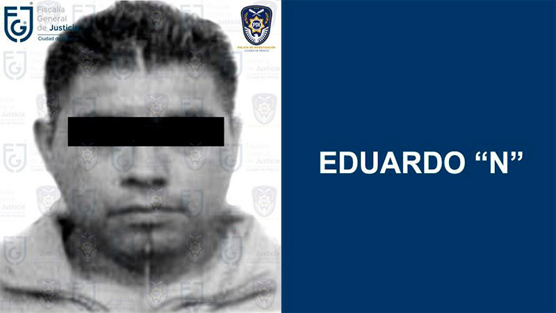 Dan 35 años de prisión a Eduardo ‘N’ por homicidio calificado, en Ciudad de México 