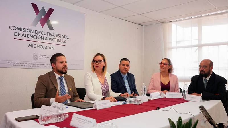 Trazan alianza a favor de las víctimas del estado la UMSNH y la CEEAV