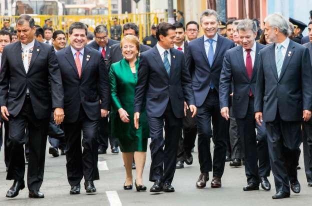 Alianza Pacífico apuesta por la unión ante movimientos aislacionistas, destaca Peña Nieto 