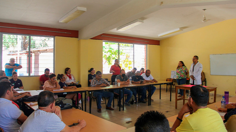 Sensibiliza Salud Michoacán a docentes sobre prevención del suicidio y adicciones