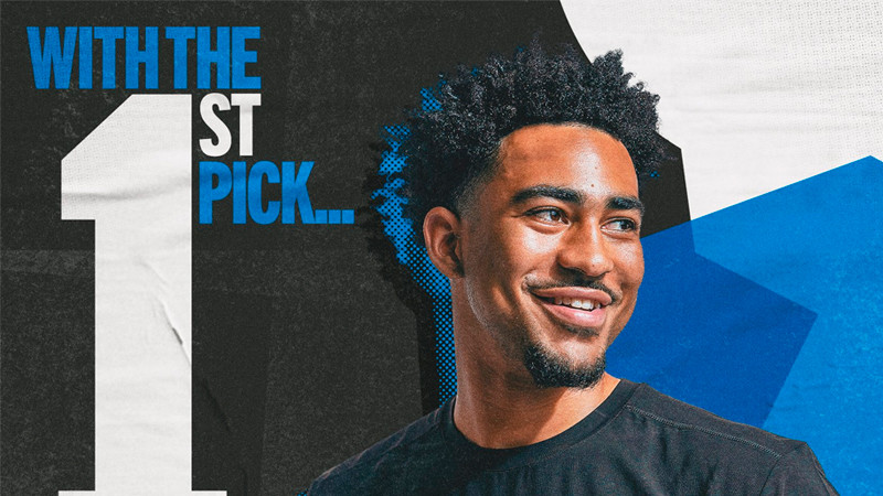 Bryce Young es la primera selección global del Draft de la NFL, jugará con los Carolina Panthers 