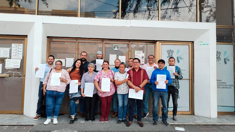 Se les hace justicia a empleados: son reinstaladas personas que fueron despedidas de la UMSNH 
