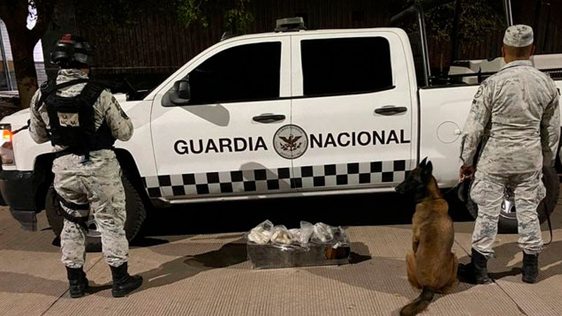 Asegura paquetes con droga ocultos en un asador, en Sinaloa 