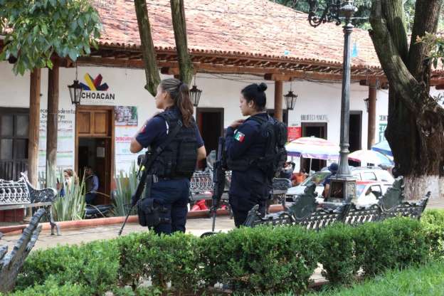 Refuerza SSP Michoacán operativo de seguridad en Ziracuaretiro y Taretan - Foto 5 