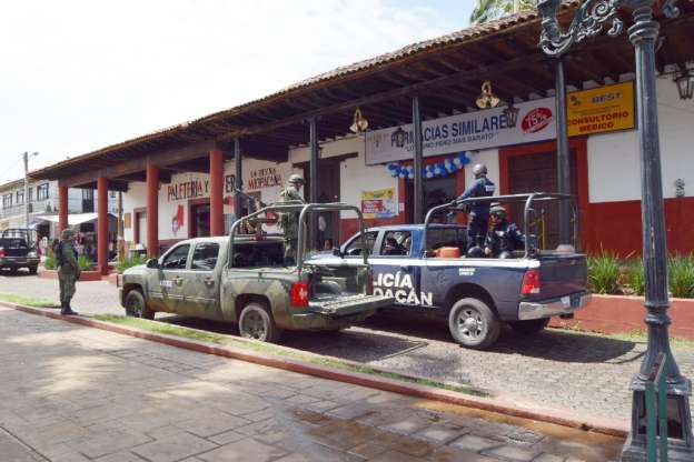 Refuerza SSP Michoacán operativo de seguridad en Ziracuaretiro y Taretan - Foto 6 