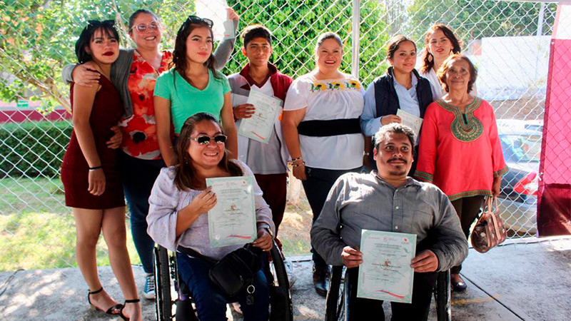 Primer plantel inclusivo del Icatmi en Morelia cierra con éxito cuatrimestre 2023