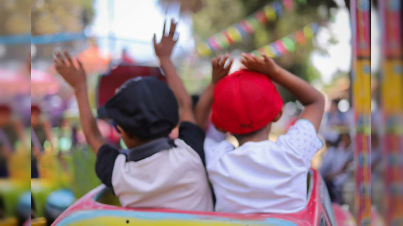 Con Festival Cirkua, DIF Morelia celebró a más de 10 mil niñas y niños de las Tenencias de Morelia 