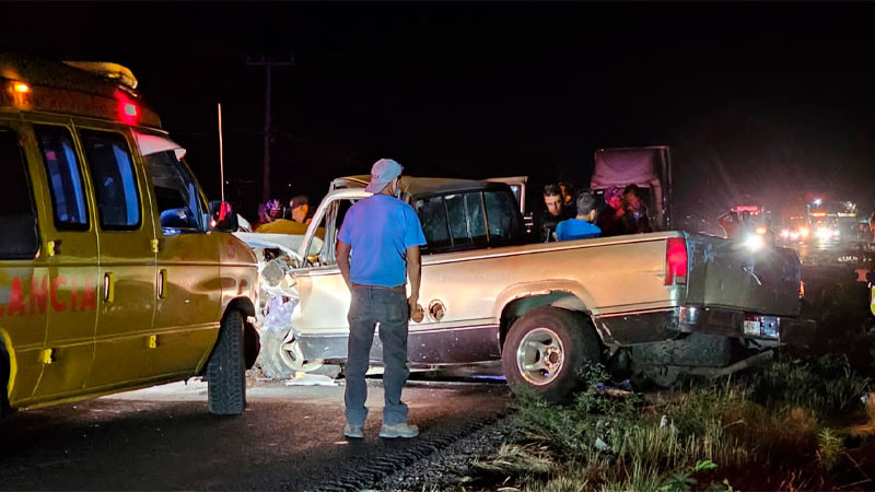 Aparatoso choque en Zamora, Michoacán, deja tres lesionados