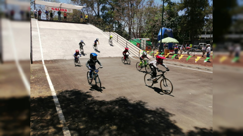 Arrancó la 4ta. Fecha del Campeonato Nacional de BMX en Morelia 