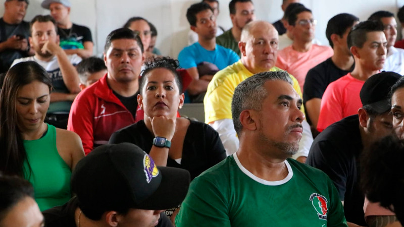 Prepara Cecufid a entrenadores de la delegación michoacana rumbo a Nacionales Conade 2023