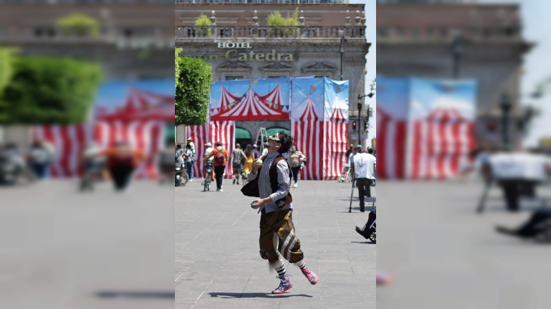 Más de 40 mil morelianos asistieron al Festival del Día de la Niñez, en el Centro Histórico