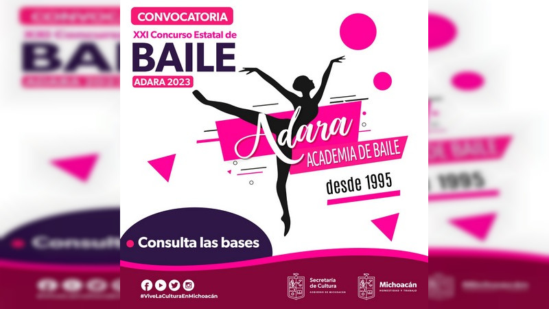 Invita Secum a participar en el XXI Concurso Estatal de Baile Adara 2023 