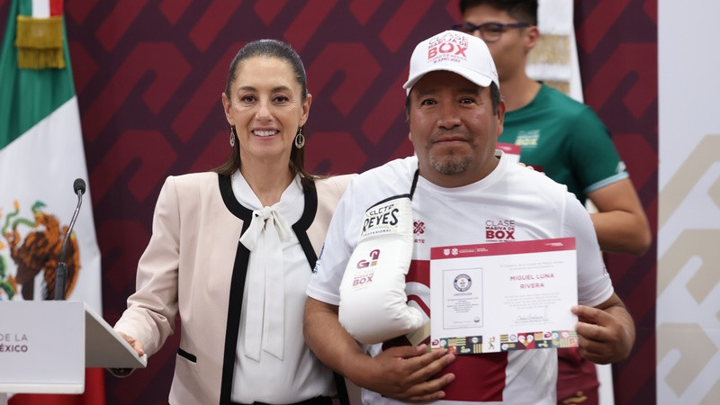 Sheinbaum: Todos los estados del país pueden sumarse, de manera simultánea, a la Clase Masiva de Box 2023, Ciudad de México