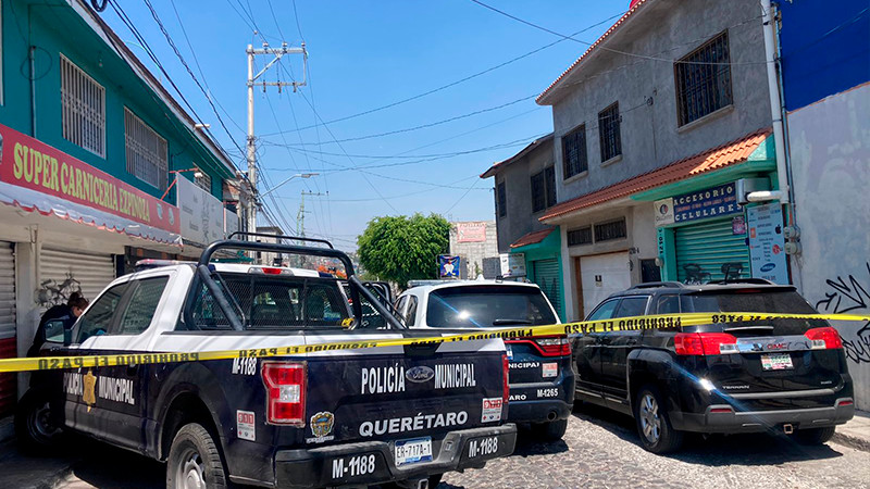 Asesinan a balazos a un hombre en la Amalia Solorzano en Querétaro 