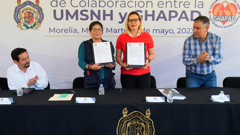 UMSNH adopta caninos para fortalecer la vigilancia en Ciudad Universitaria