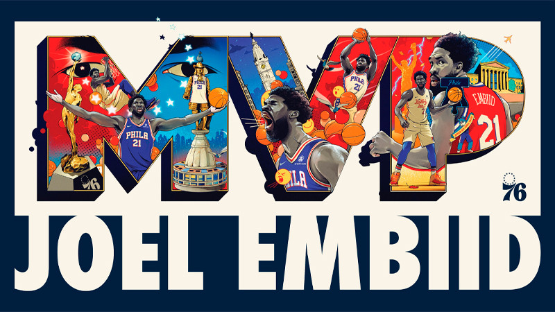 Joel Embiid gana el premio al Jugador Más Valioso de la temporada en la NBA 