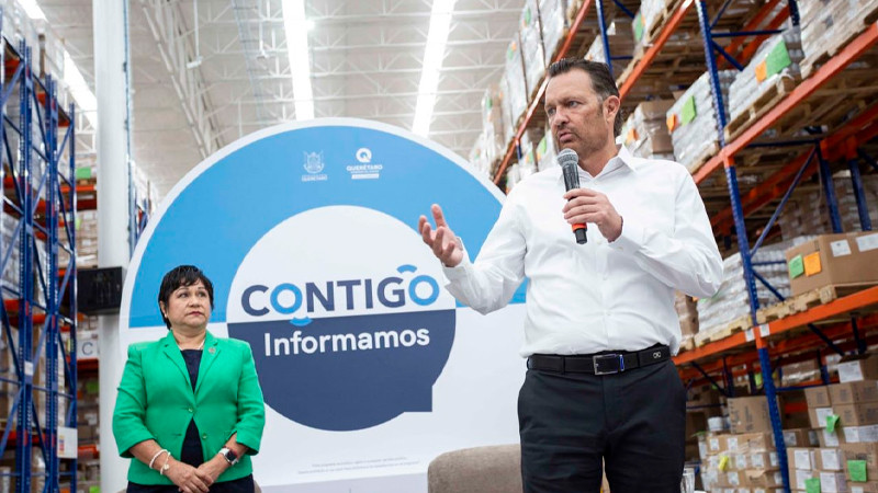 Gobierno de Querétaro garantiza abasto de medicamentos: Kuri González