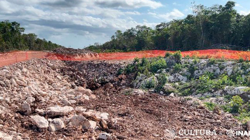 La cueva Dama Blanca se encuentra intacta, acordonada y se evalúan las medidas para su protección: INAH