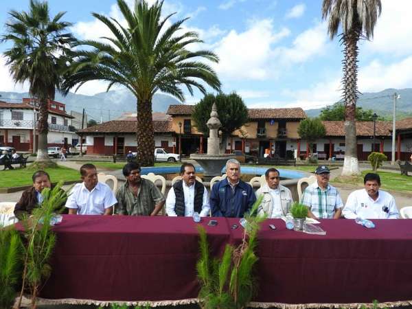 Anuncia diputado José Guadalupe Aguilera campaña de reforestación en Cuanajo, Michoacán - Foto 1 