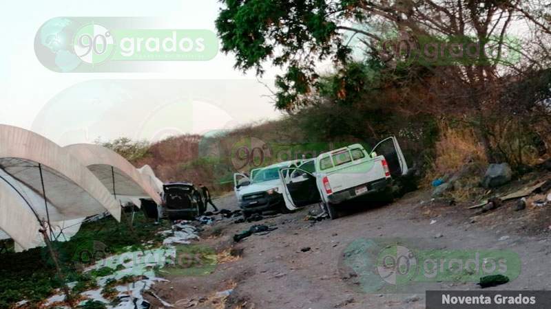 Enfrentamiento en Ixtlán, Michoacán deja ocho presuntos sicarios muertos