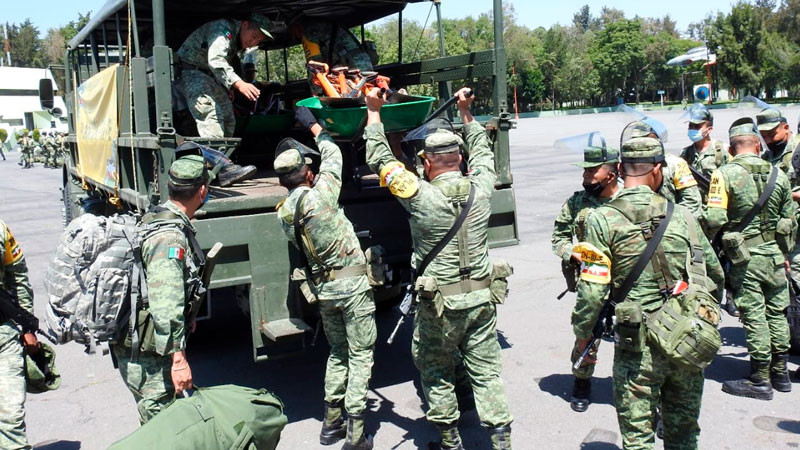 Desplegados en México más de 190 mil elementos de las Fuerzas Armadas ...