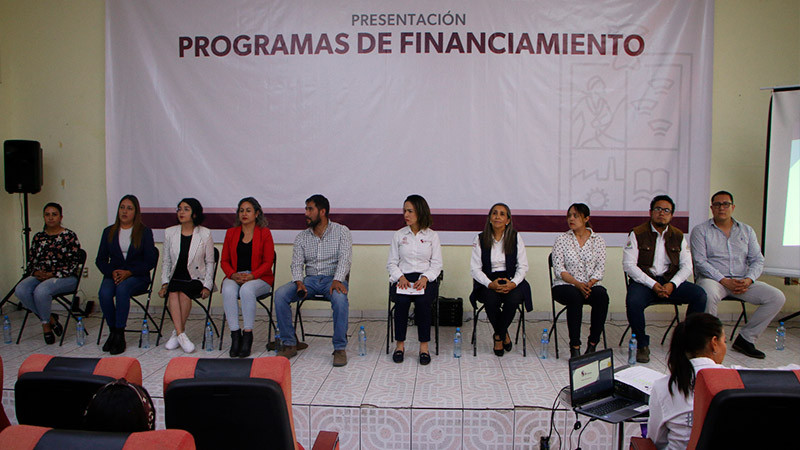 Realizan evento “Solicita tu crédito y fortalece tu negocio Ciudad Hidalgo Michoacán” con el fin de beneficiar a trabajadores 