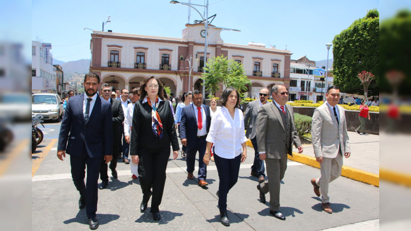 Realizan fijación del Bando Solemne por conmemoración del CCLXX Aniversario del Natalicio de Don Miguel Hidalgo y Costilla, en Ciudad Hidalgo